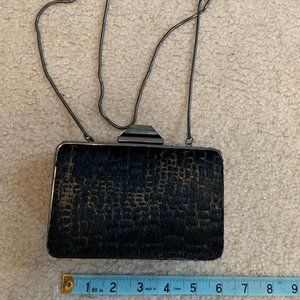 Franchi Faux Fur Purse/Clutch